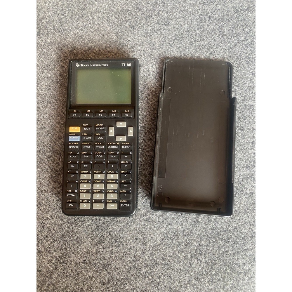 Texas Instruments TI- 85 Graphing Calculator With Cover Tested